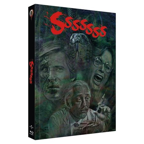 Sssssnake Kobra (Blu-ray &amp; DVD im Mediabook), 1 Blu-ray Disc und 1 DVD