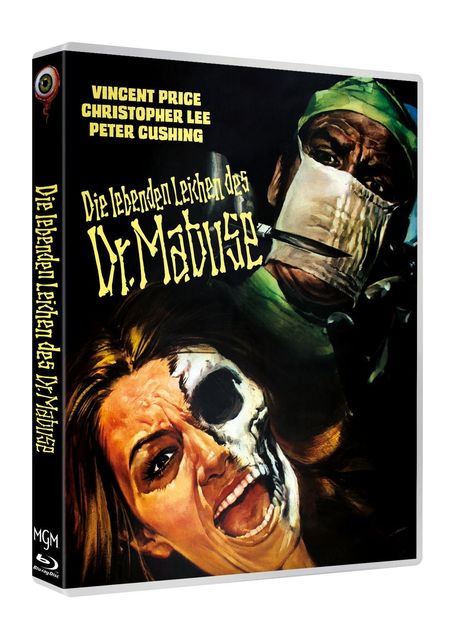 Die lebenden Leichen des Dr. Mabuse (Blu-ray &amp; DVD), 1 Blu-ray Disc und 1 DVD