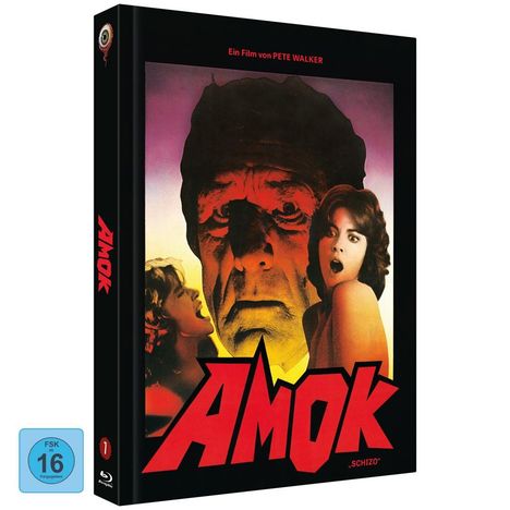 Amok (Blu-ray &amp; DVD im Mediabook), 1 Blu-ray Disc und 1 DVD