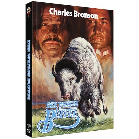 Der weisse Büffel (Blu-ray &amp; DVD im Mediabook), 1 Blu-ray Disc und 1 DVD