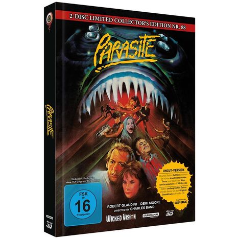 Parasite - Killer Parasit (3D Blu-ray &amp; CD im Mediabook), Blu-ray Disc