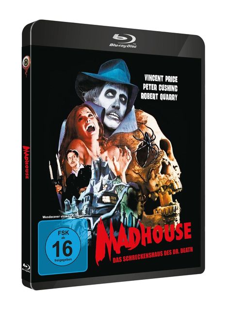 Madhouse - Das Schreckenshaus des Dr. Death (Blu-ray), Blu-ray Disc