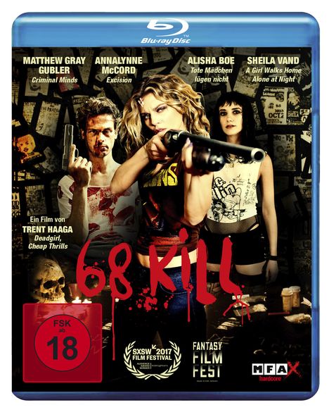 68 Kill (Blu-ray), Blu-ray Disc