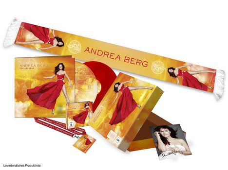 Andrea Berg: Seelenbeben (Limited-Edition-Fanbox) (Picture Disc), 2 LPs, 1 CD und 1 DVD