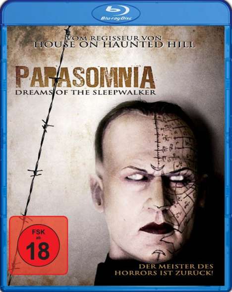 Parasomnia (Blu-ray), Blu-ray Disc