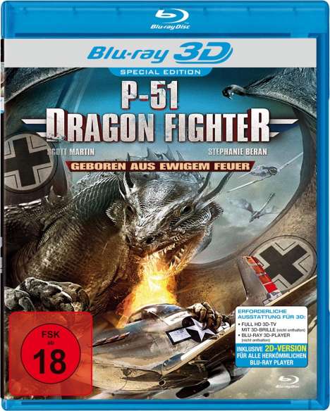 P-51 - Dragon Fighter (3D Blu-ray), Blu-ray Disc