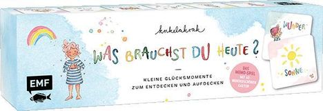 Memo-Spiel: Was brauchst du heute? - Kleine Glücksmomente zum Entdecken und Aufdecken, Spiele