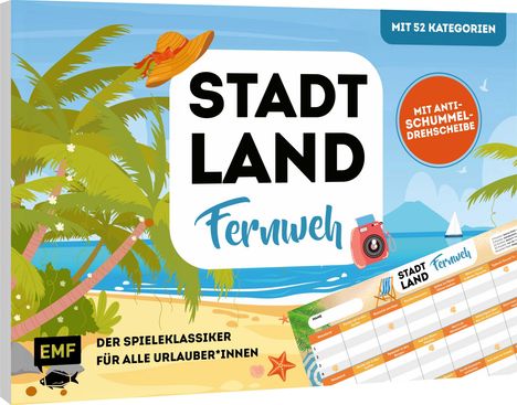 Stadt, Land, Fernweh - Der Spieleklassiker für alle Urlauber*innen, Spiele