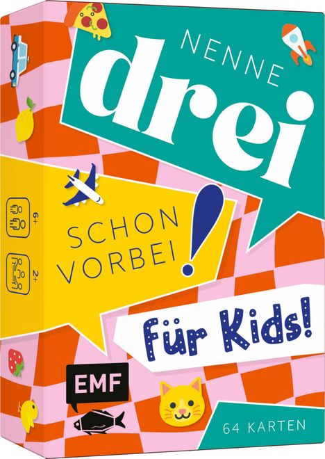 Kartenspiel: Nenne drei - schon vorbei! ... für Kids!, Spiele