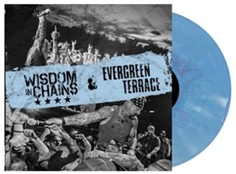 Wisdom in Chains: Split (Baby Blue Vinyl), LP