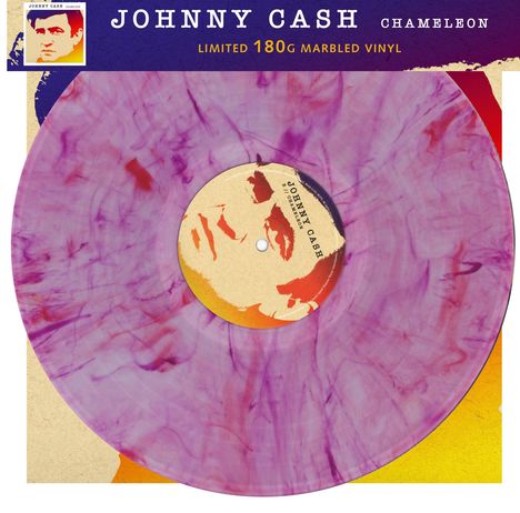 Johnny Cash: Chameleon (180g) (Limited Edition) (Purple/Rose Marbled Vinyl), LP
