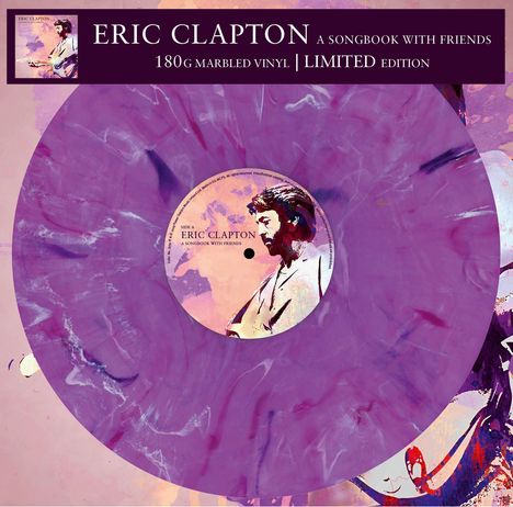 Eric Clapton (geb. 1945): A Songbook With Friends (180g) (Limited Edition) (Lavender Marbled Vinyl), LP