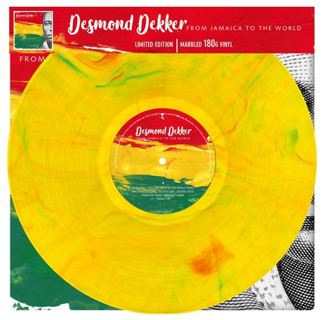 Desmond Dekker: From Jamaica To The World (180g) (Limited Edition) (Yellow Marbled Vinyl), LP