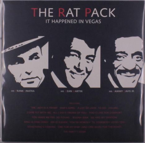 Rat Pack (Frank Sinatra, Dean Martin &amp; Sammy Davis Jr.): It Happened In Vegas (180g) (Limited Edition) (Marbled Vinyl), LP