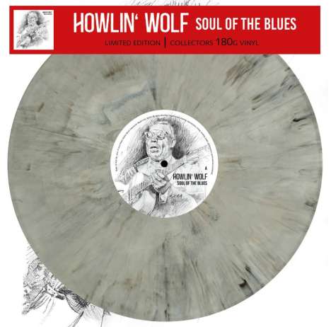 Howlin' Wolf: Soul Of The Blues (180g) (Limited Numbered Edition) (Marbled Vinyl), LP