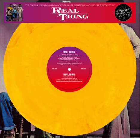 The Real Thing (Soul/Liverpool): Real Thing: The Orignal Album (180g) (Limited Numbered Edition) (Orange Marbled Vinyl), LP