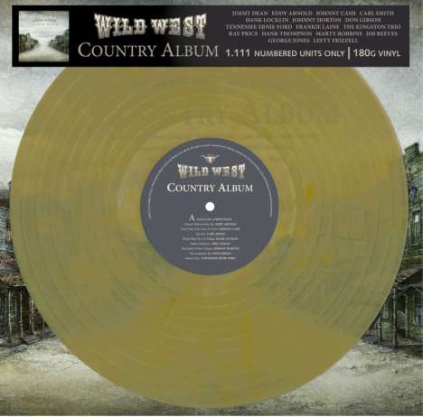 Wild West Country Album (180g) (Limited Numbered Edition) (Marbled Vinyl), LP