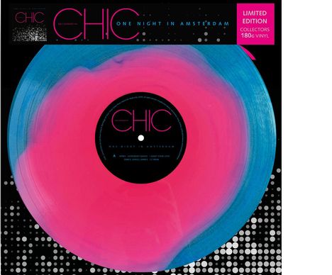 Chic: One Night In Amsterdam (180g) (Limited Edition) (Blue/Pink Color In Color Vinyl), LP