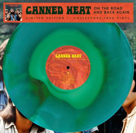 Canned Heat: On The Road And Back Again (180g) (Limited Numbered Edition) (Color In Color Green Vinyl), LP