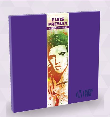 Elvis Presley (1935-1977): The Magic Vinyl Box (180g) (Limited Edition) (Colored Vinyl), 3 LPs