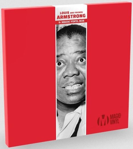 Louis Armstrong (1901-1971): The Magic Vinyl Box (180g) (Limited Edition) (Colored Vinyl), 3 LPs