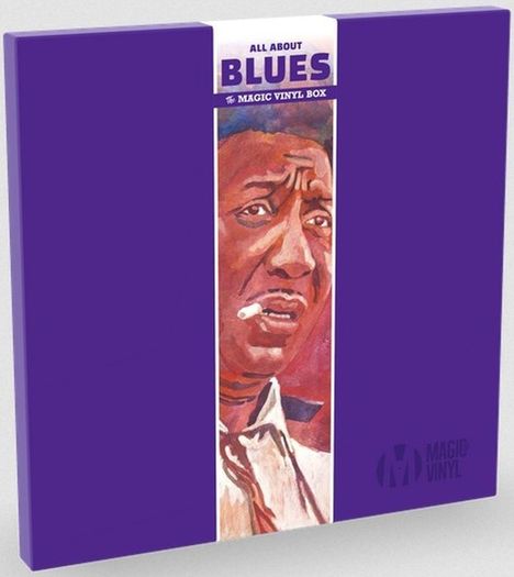 All About Blues - The Magic Vinyl Box (180g) (Limited Edition) (Colored Vinyl), 3 LPs