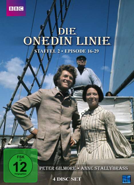 Die Onedin-Linie Staffel 2 (Episoden 16-29), 4 DVDs