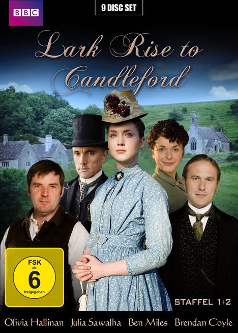 Lark Rise to Candleford Staffel 1 &amp; 2, 9 DVDs