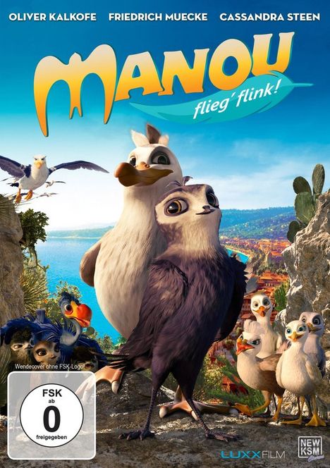 Manou - Flieg' flink!, DVD