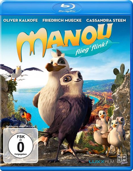 Manou - Flieg' flink! (Blu-ray), Blu-ray Disc