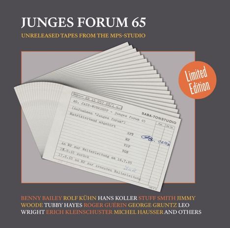 Junges Forum 65 (Unreleased Tracks From The MPS-Studio) (Limited Edition), 2 LPs