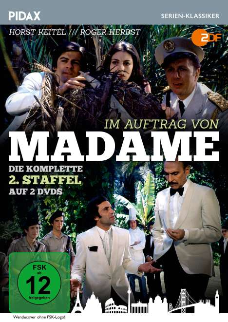 Im Auftrag von Madame Staffel 2, 2 DVDs