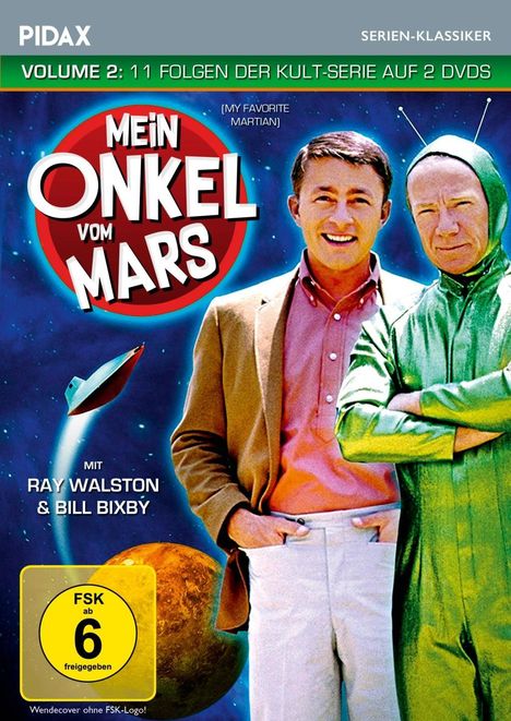 Mein Onkel vom Mars Vol. 2, 2 DVDs