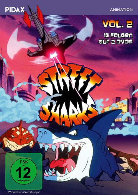 Street Sharks Vol. 2, 2 DVDs