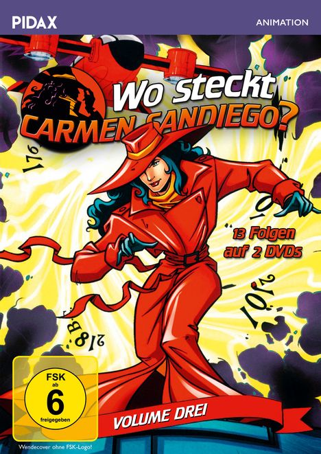 Wo steckt Carmen Sandiego? Vol. 3, DVD