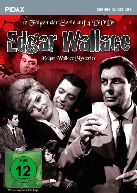 Edgar Wallace (TV-Serie), 4 DVDs