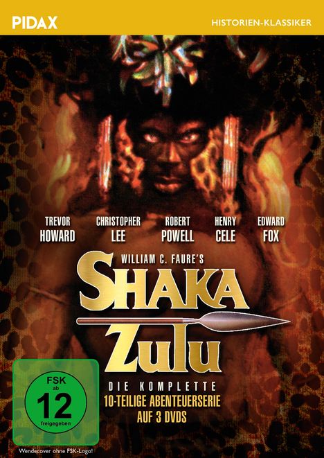Shaka Zulu (Komplette Serie), 3 DVDs
