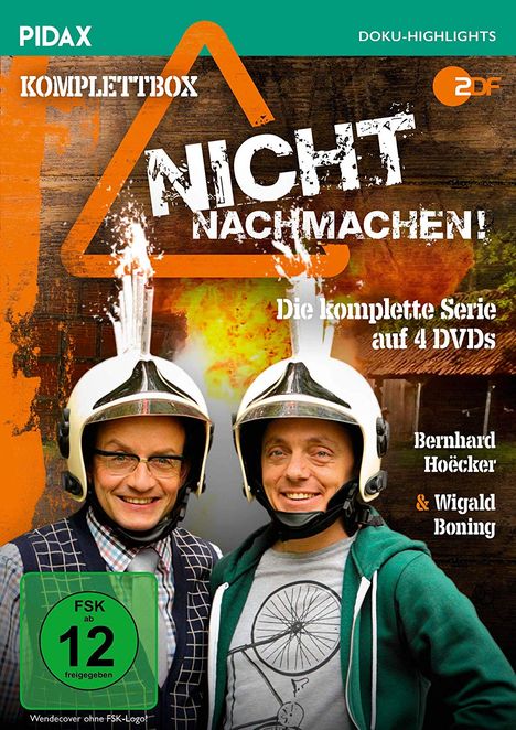 Nicht nachmachen! (Komplette Serie), 4 DVDs