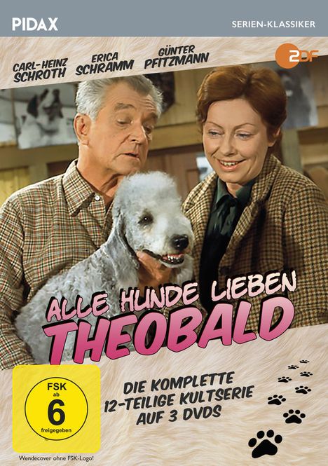 Alle Hunde lieben Theobald, 3 DVDs