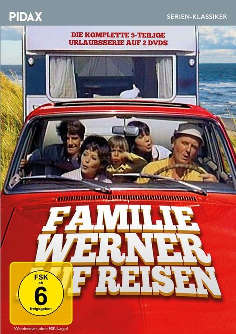 Familie Werner auf Reisen (Komplette Serie), 2 DVDs