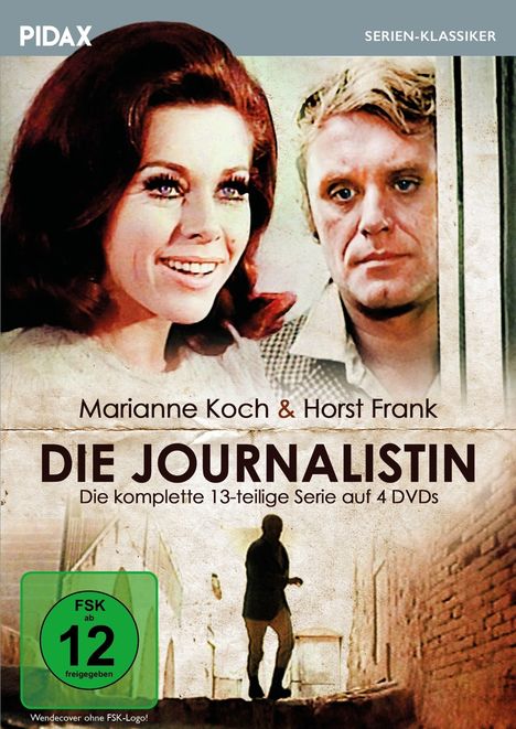 Die Journalistin (Komplette Serie), 4 DVDs