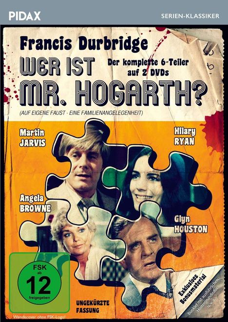Wer ist Mr. Hogarth? (Komplette Serie), 2 DVDs