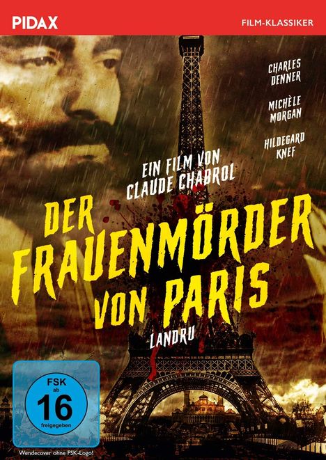 Der Frauenmörder von Paris, DVD