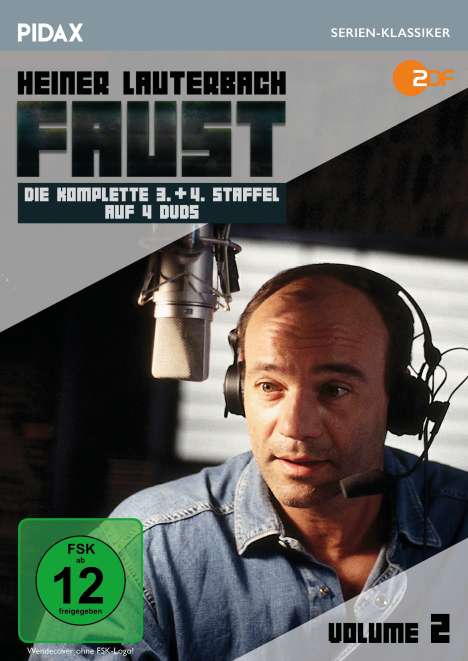 Faust Vol. 2 (Staffel 3 &amp; 4), 4 DVDs
