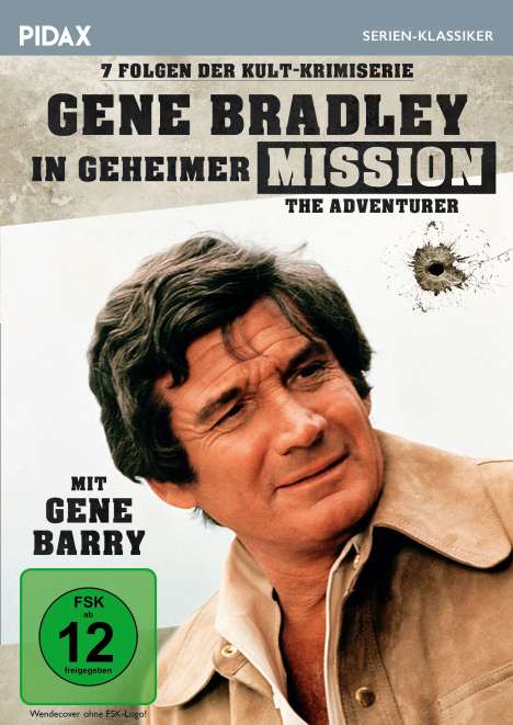 Gene Bradley in geheimer Mission (The Adventurer) / Sieben Folgen der Kult-Krimiserie mit Gene Barry (Pidax Serien-Klassiker), DVD