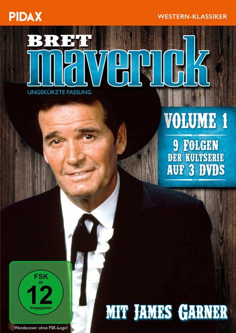 Bret Maverick Vol. 1, 3 DVDs