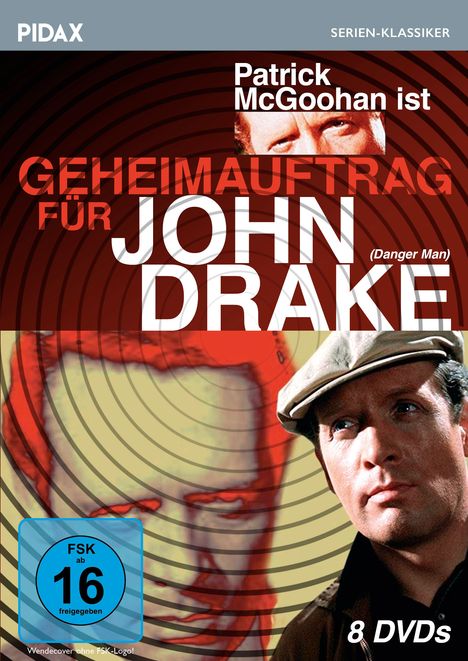 Geheimauftrag für John Drake, 8 DVDs