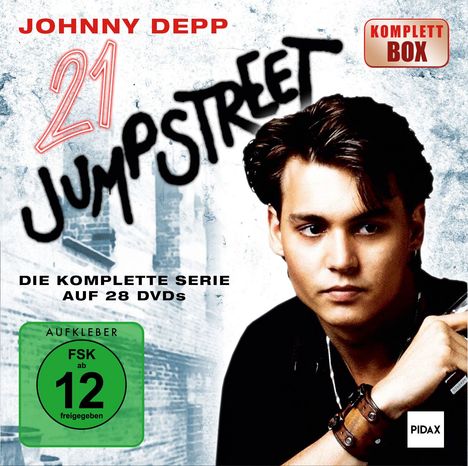 21 Jump Street (Komplette Serie), 28 DVDs