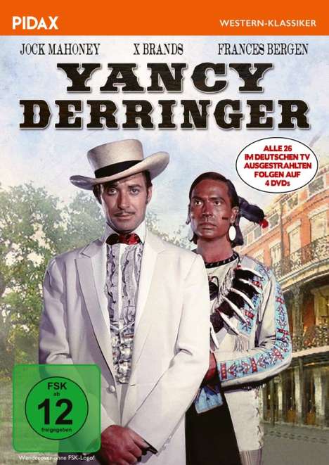 Yancy Derringer (Alle deutschen Folgen), 4 DVDs