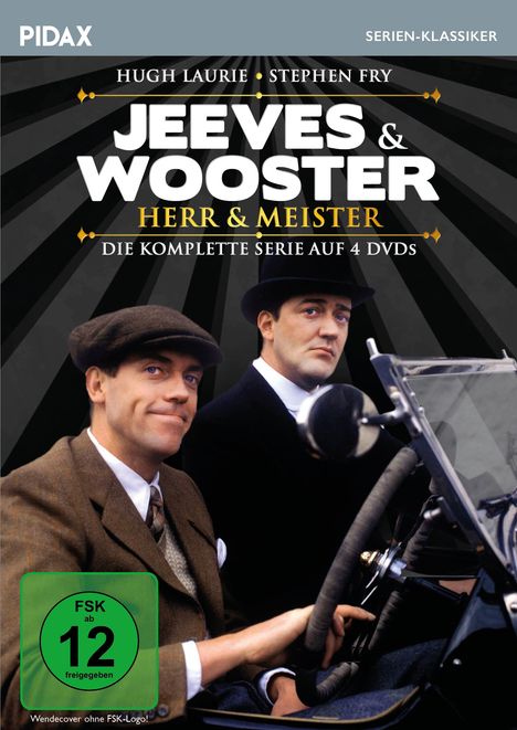 Jeeves &amp; Wooster - Herr &amp; Meister (Komplette Serie), 4 DVDs